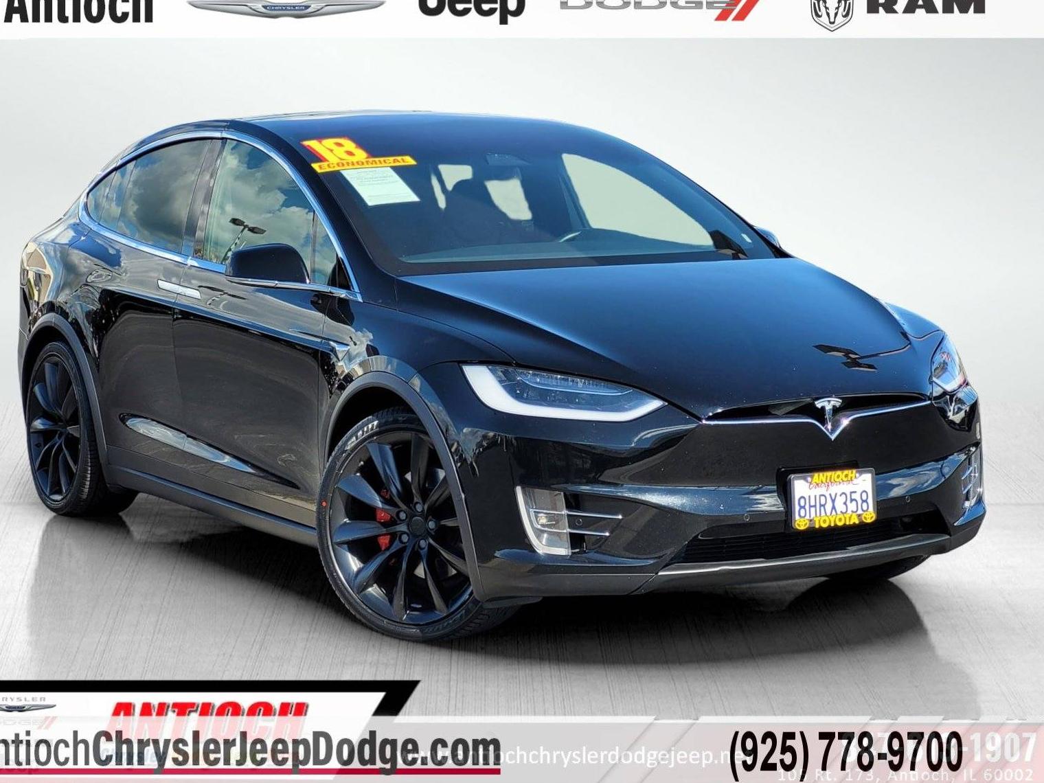 TESLA MODEL X 2018 5YJXCAE48JF142770 image